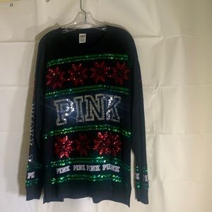 Pink long sleeve Tee hollidays